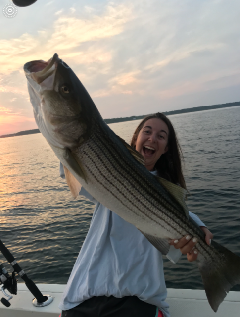 Abby O Striped Bass